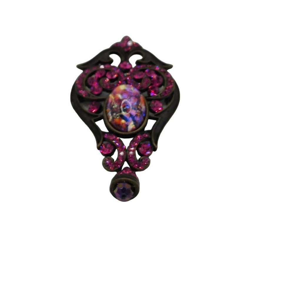 BD Pink Broch Pin
